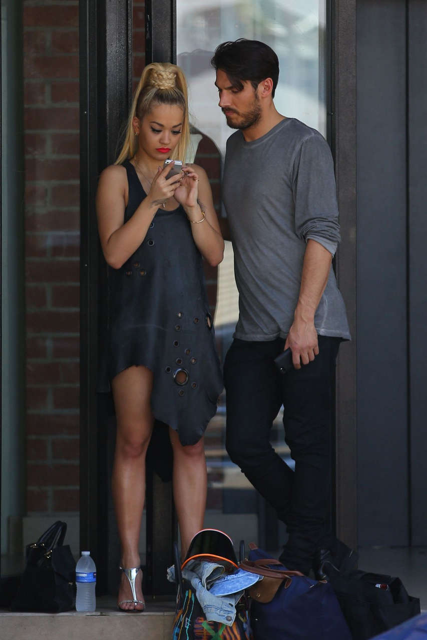 Rita Ora Out About Los Angeles