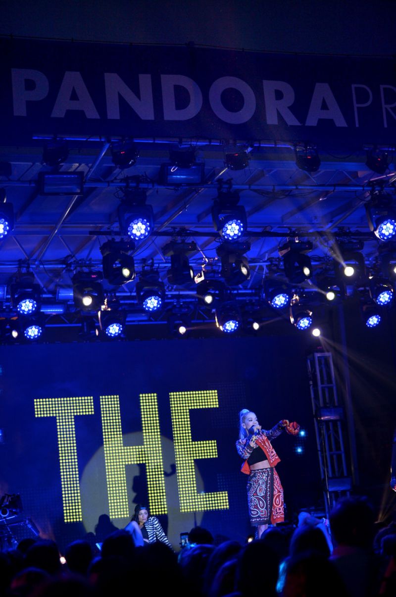 Rita Ora Pandora Presents Santa Monica Pier