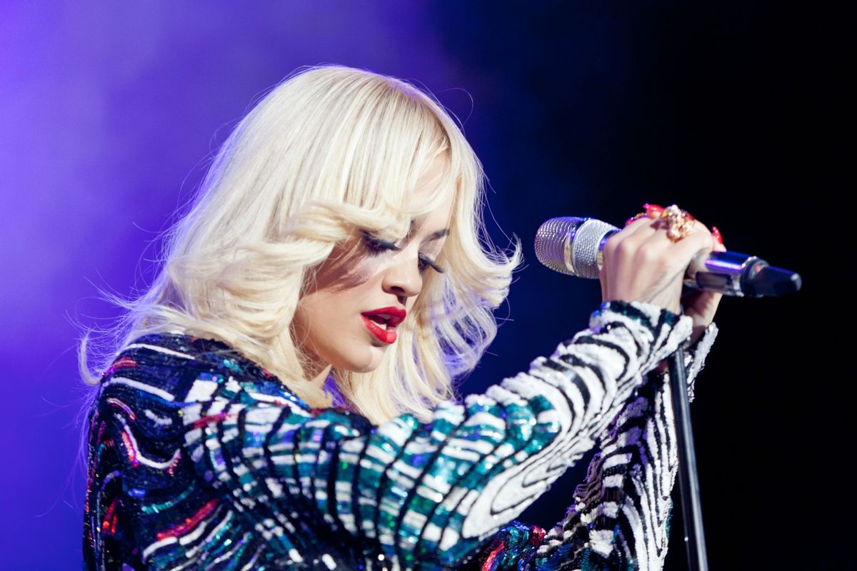 Rita Ora Performs Concert Moscow