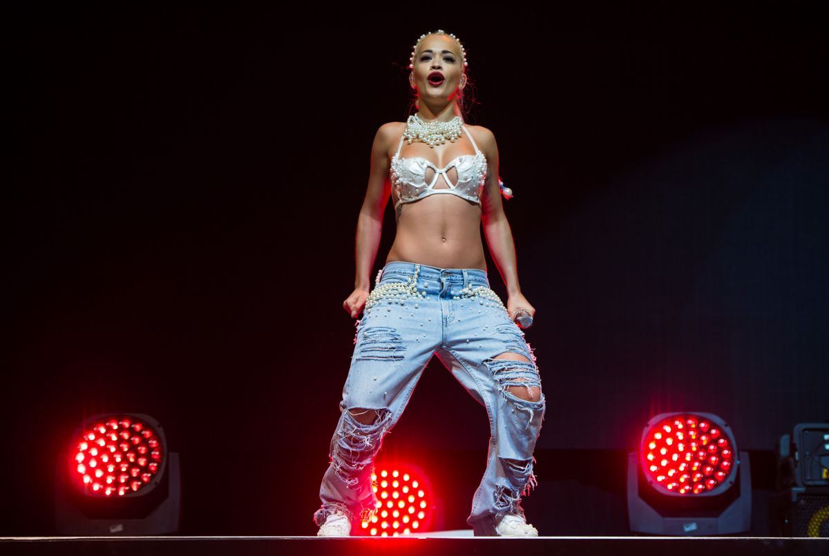 Rita Ora Performs V Festival Hylands Park