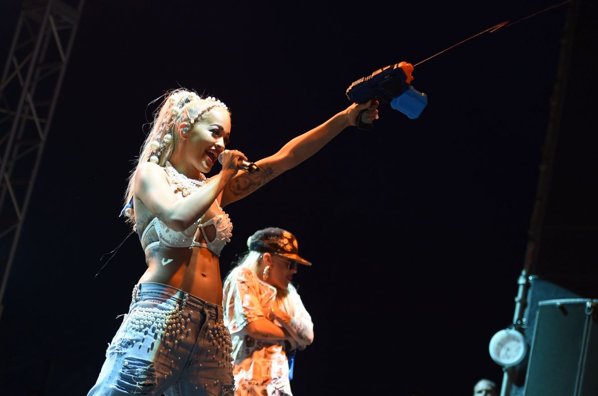 Rita Ora Performs V Festival Hylands Park