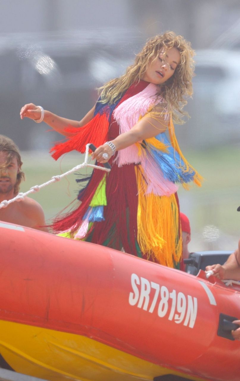 Rita Ora Photoshoot Maroubra Beach Sydney