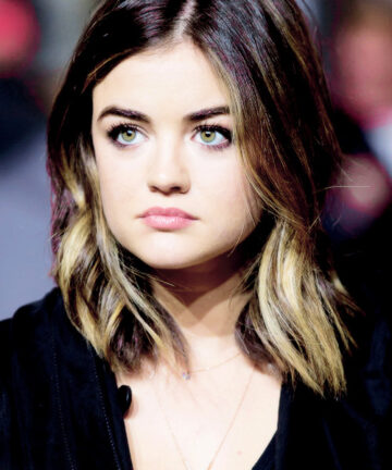 Roadbxtween Lucy Hale At Rehearsals For The
