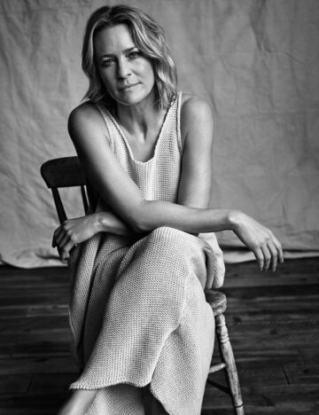 Robin Wright Photographed By Victor Demarchelier