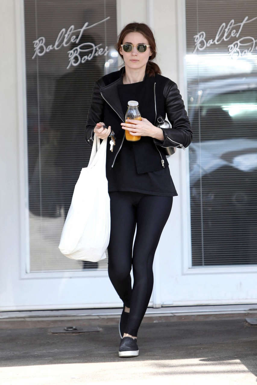 Rooney Mara Leaves Ballet Class West Hollywood