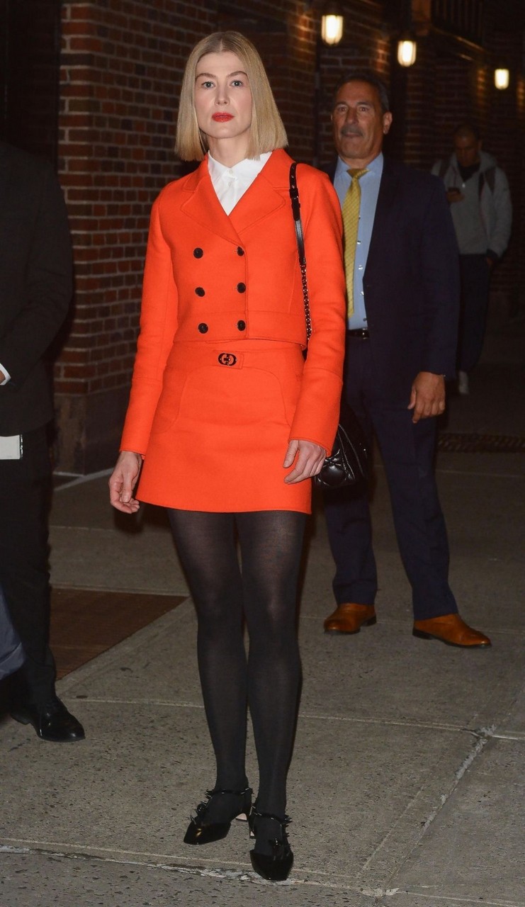 Rosamund Pike Out About New York