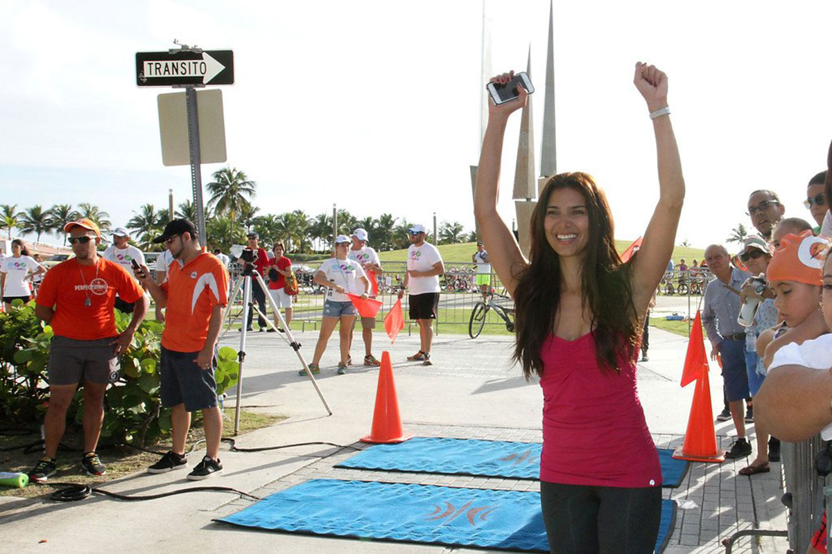 Roselyn Sanchez Roselyn Sanchez Triathlon For Smiletri Kids Triathlon San Juan