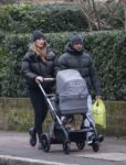 Rosie Huntignton Whiteley And Jason Statham Out With Her Daughter London