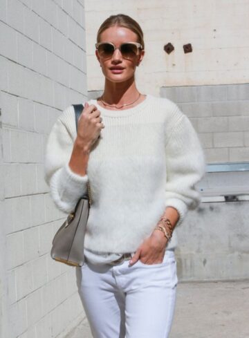 Rosie Huntington Whiteley Out Shopping Beverly Hills