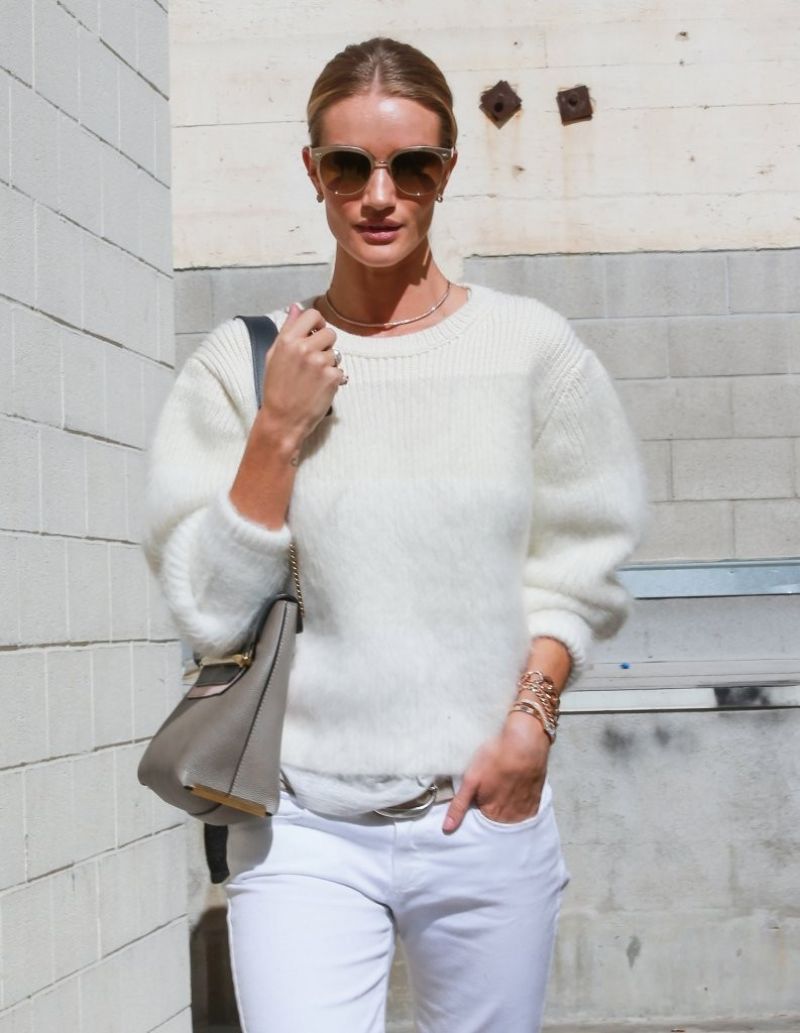 Rosie Huntington Whiteley Out Shopping Beverly Hills