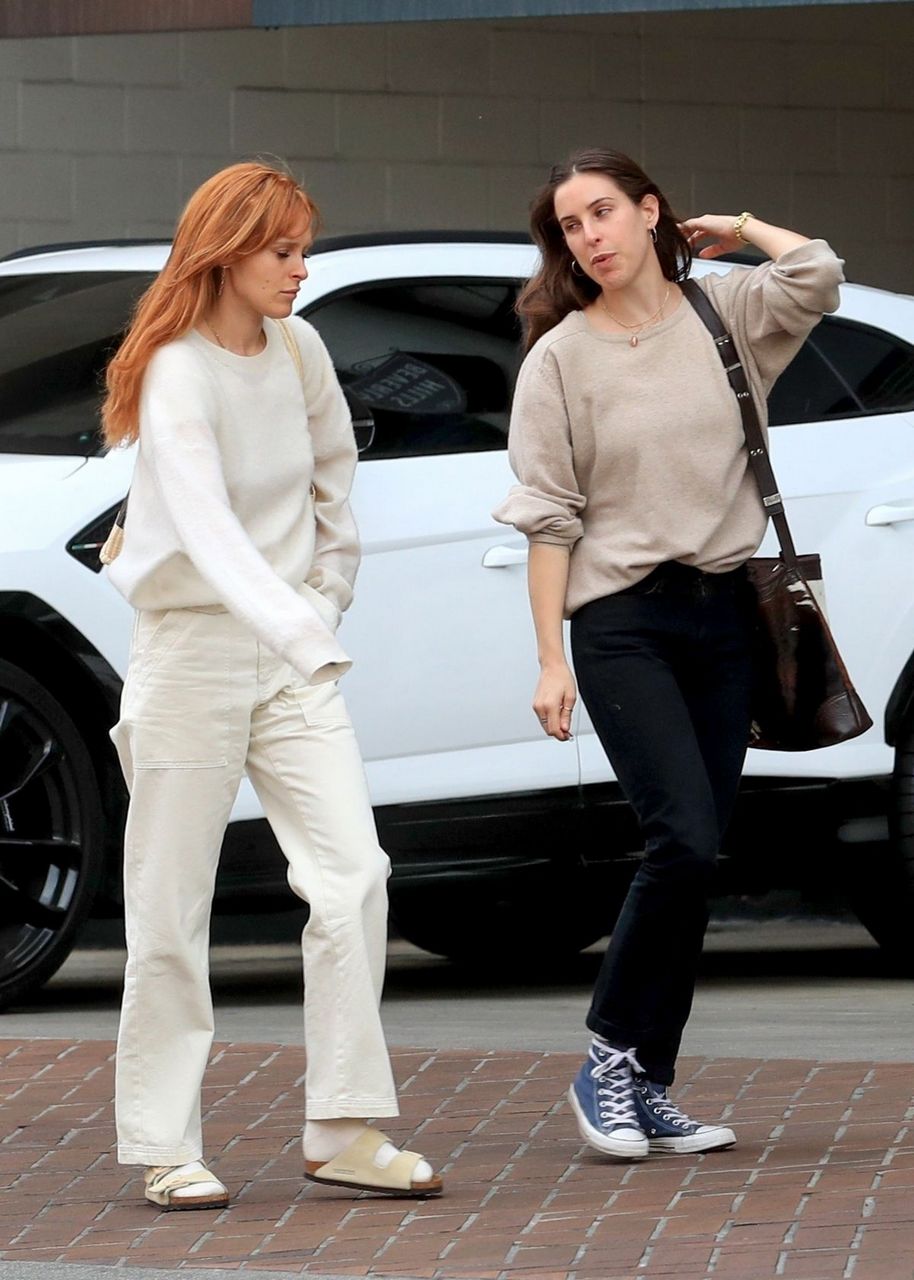 Rumer And Scout Willis Out Beverly Hills