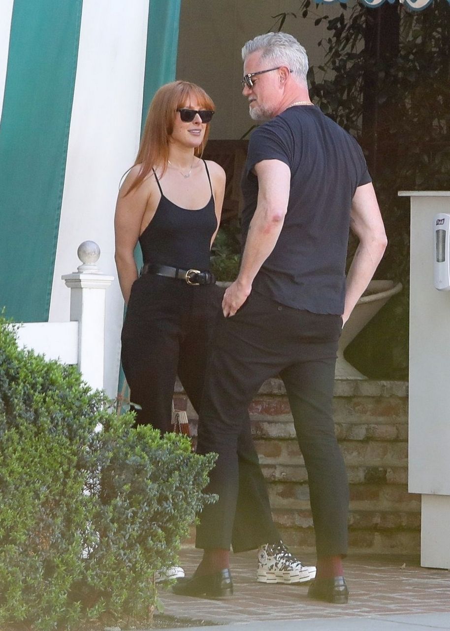 Rumer Willis And Eric Dane San Vicente Bungalows West Hollywood