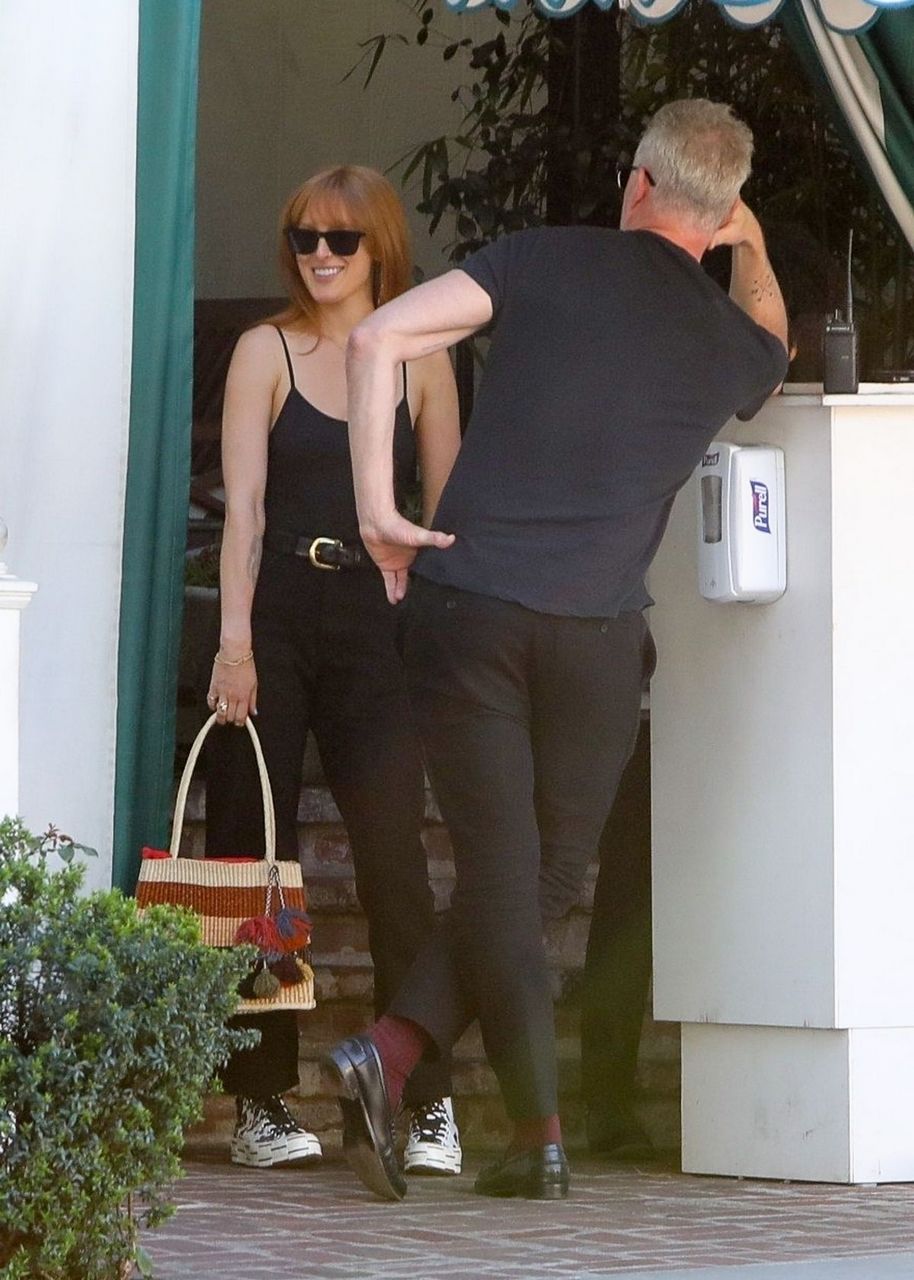 Rumer Willis And Eric Dane San Vicente Bungalows West Hollywood