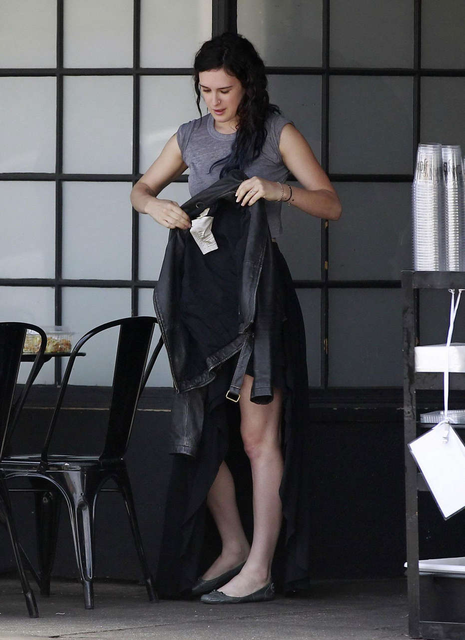Rumer Willis Out For Lunch Los Angeles