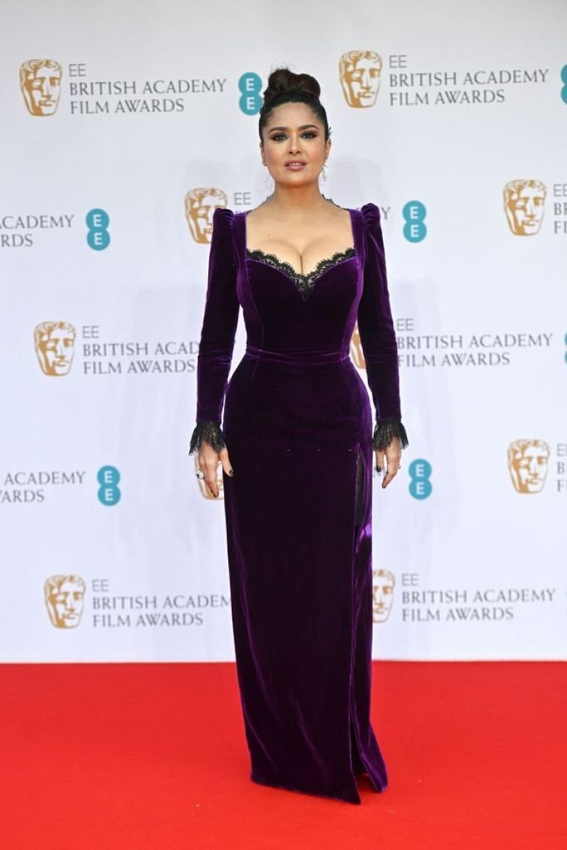 Salma Hayek Ee British Academy Film Awards 2022 London