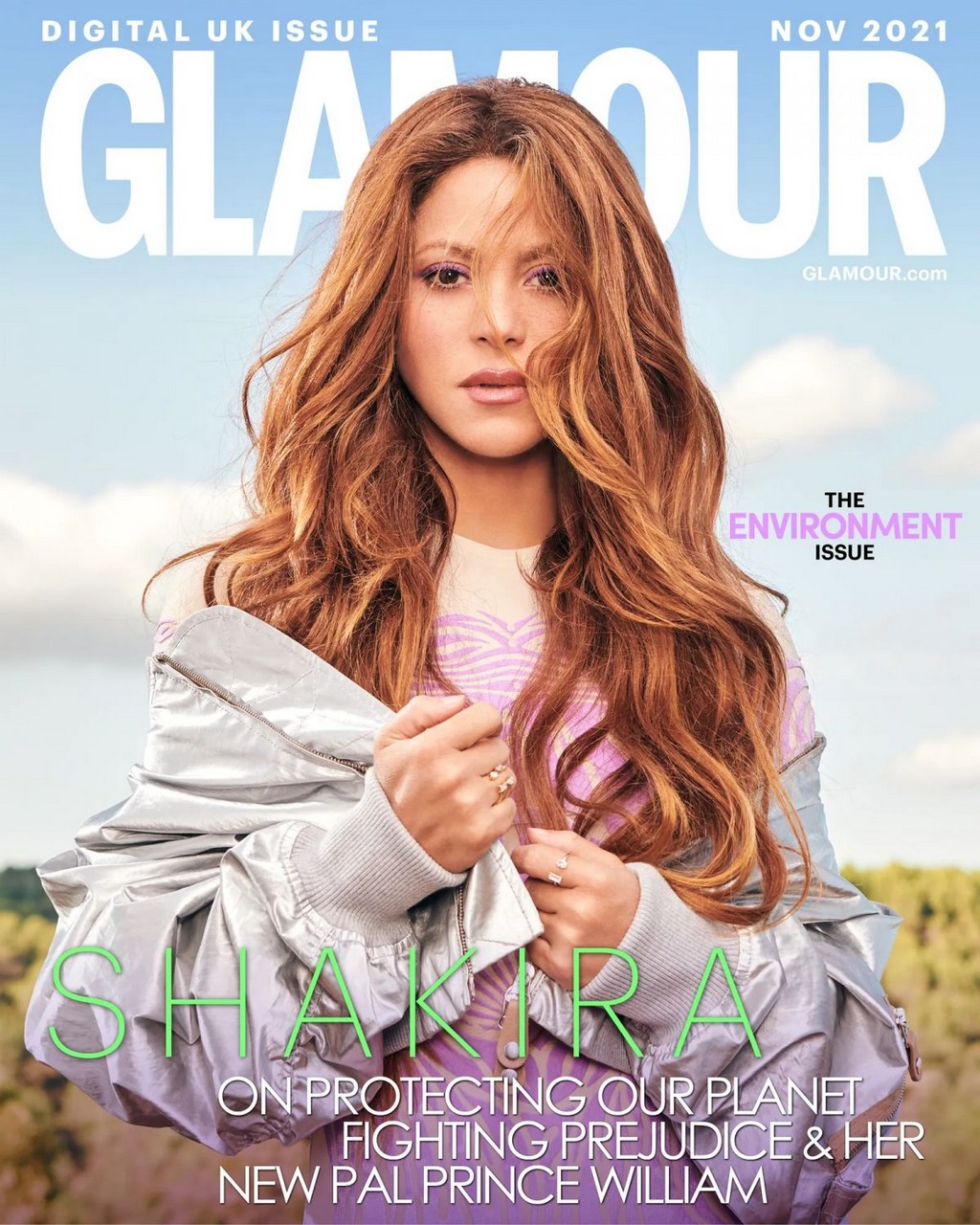 Salma Hayek For Glamour Magazine Uk November