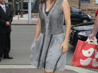 Salma Hayek Out About Sydney Australia