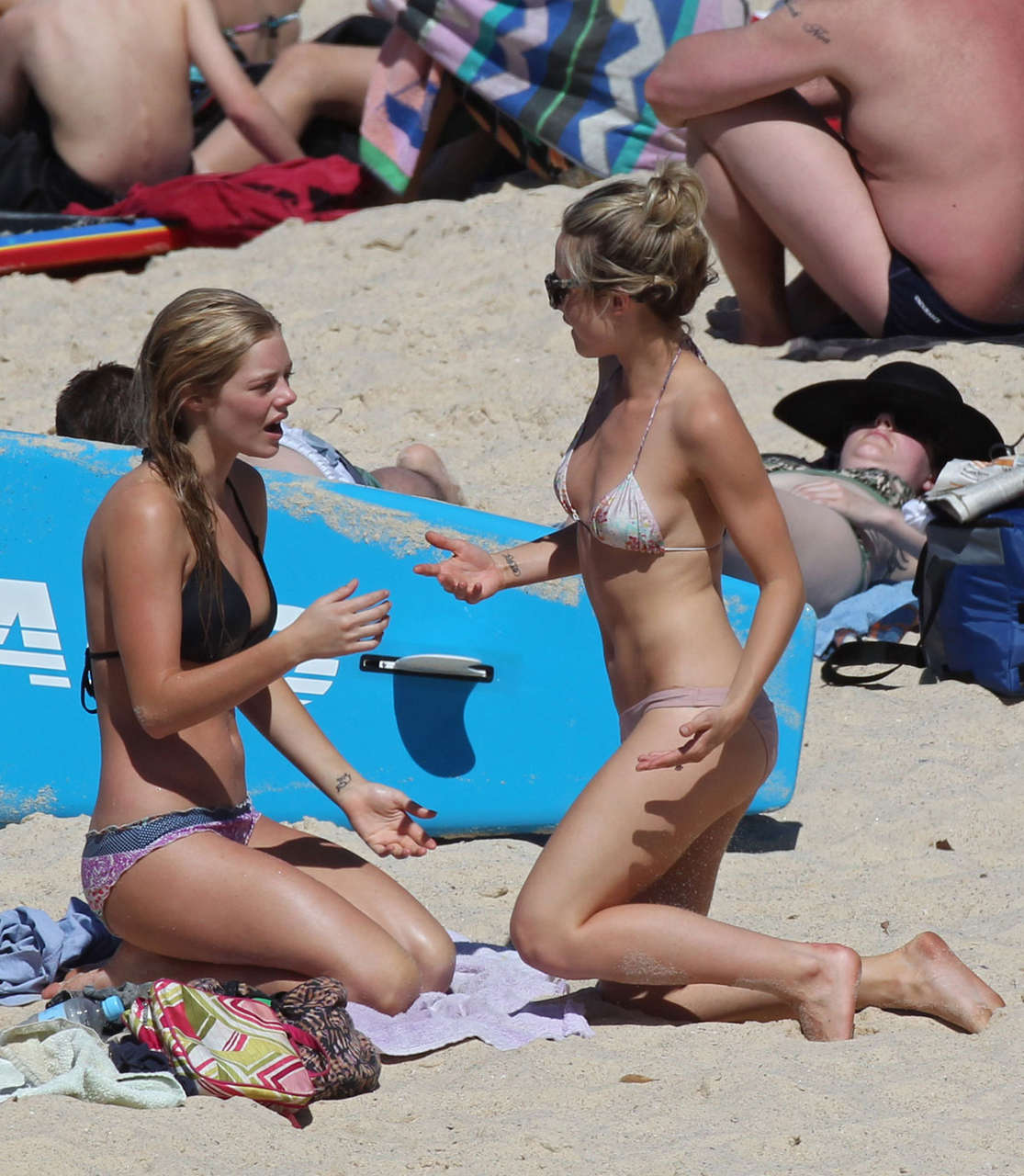 Samara Weaving Bikini Bronte Beach Sydney