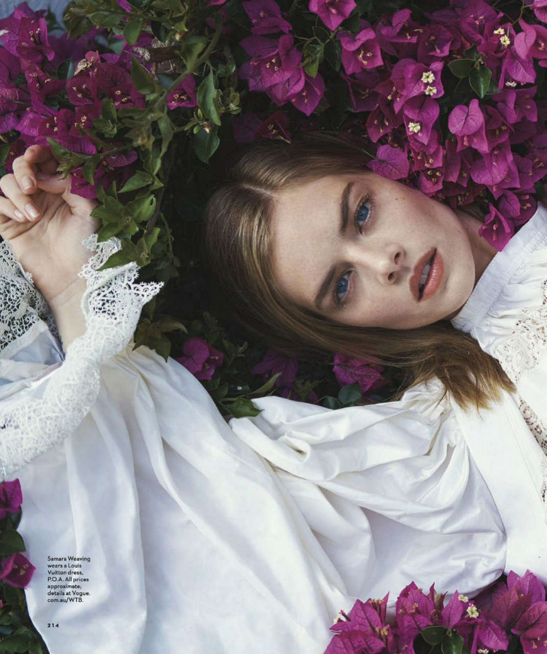 Samara Weaving Vogue Magazine Australia September