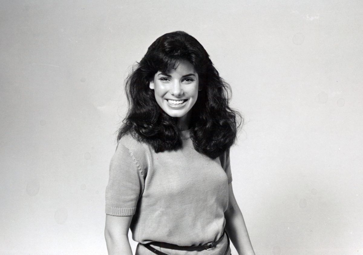 Sandra Bullock Andy Crews Photoshoot From 1980s