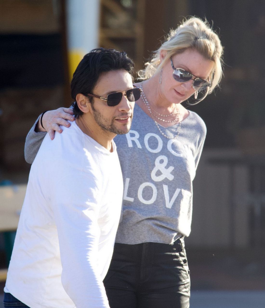 Sandra Lee And Ben Youcef Out Malibu