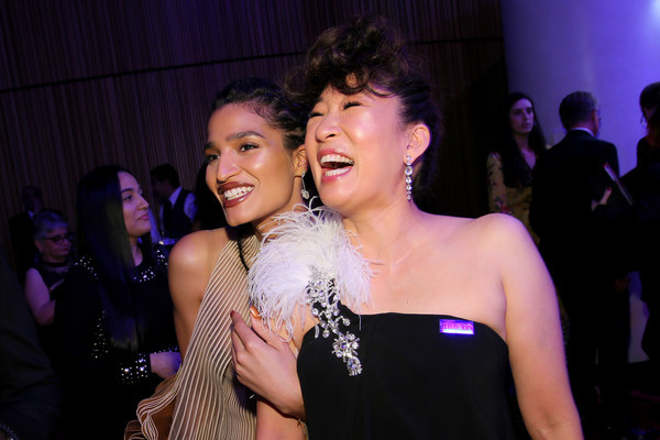 Sandra Oh And Indya Moore At Time100 Gala