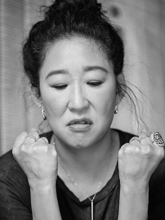 Sandra Oh Photographed By Daniel Riera For The