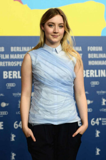 Saoirse Ronan Grand Budapest Hotel Press Conference 64th Berlin Film Festival