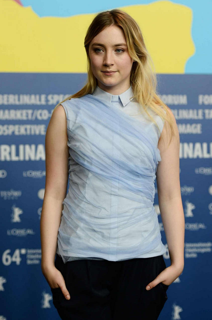 Saoirse Ronan Grand Budapest Hotel Press Conference 64th Berlin Film Festival