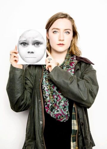 Saoirse Ronan In A New Portrait For The Ispcc