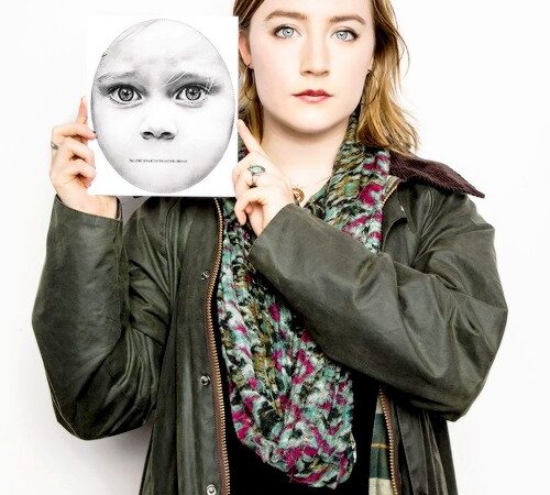 Saoirse Ronan In A New Portrait For The Ispcc (1 photo)