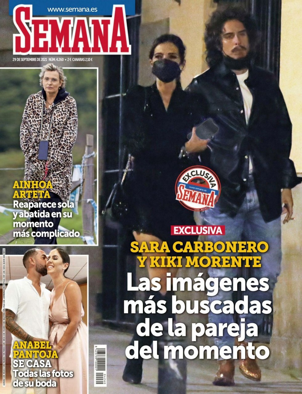 Sara Carbonero Semana Magazine September