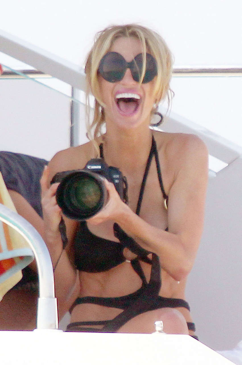 Sarah Harding Bikinis Yacht Ibiza