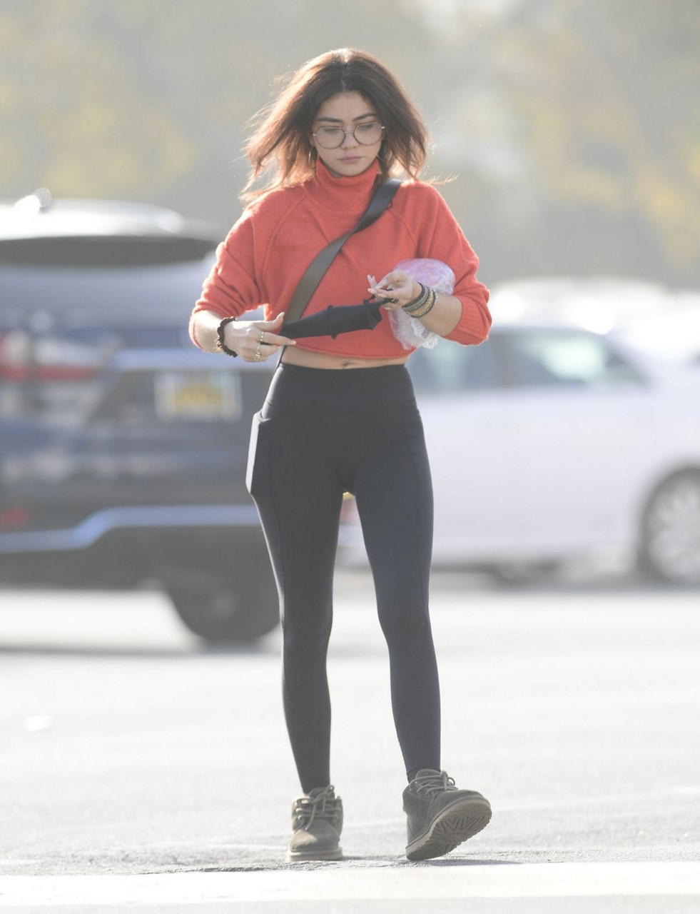 Sarah Hyland Out Shopping Los Angeles