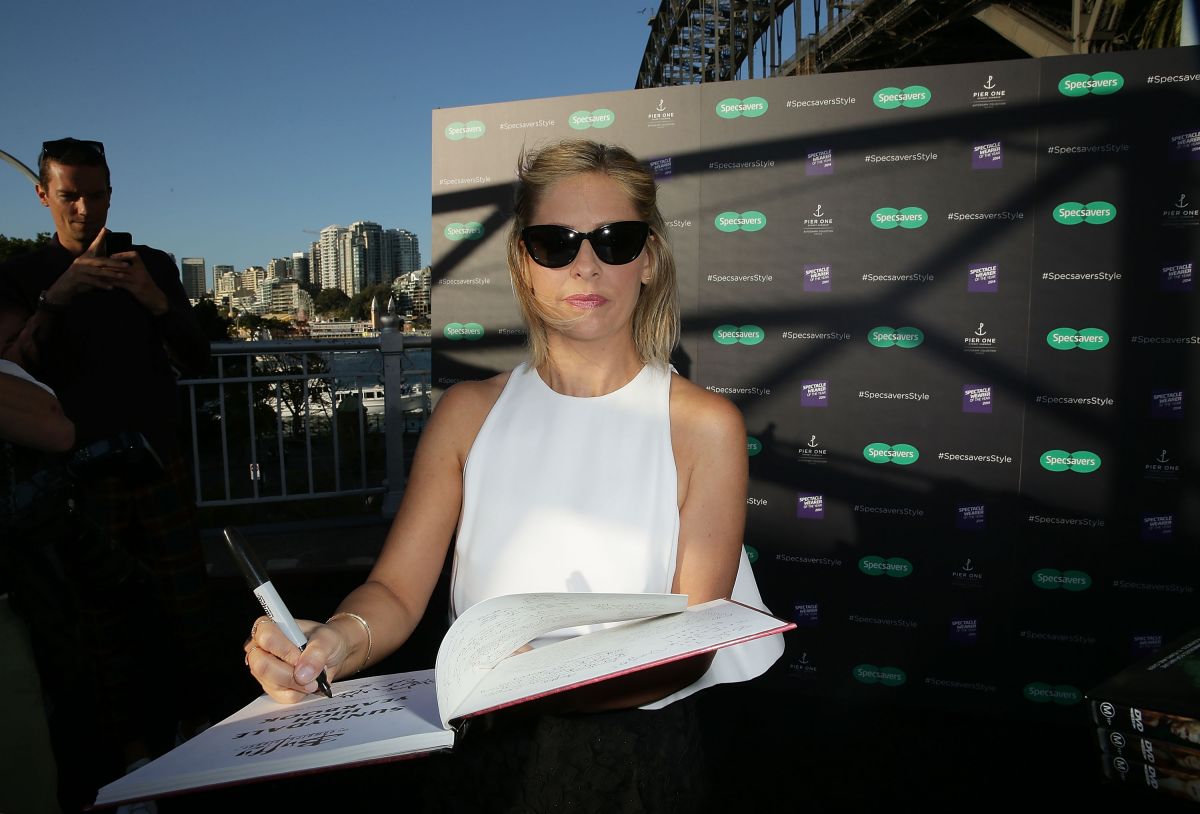 Sarah Michelle Gellar Specsavers Fashion Show Sydney