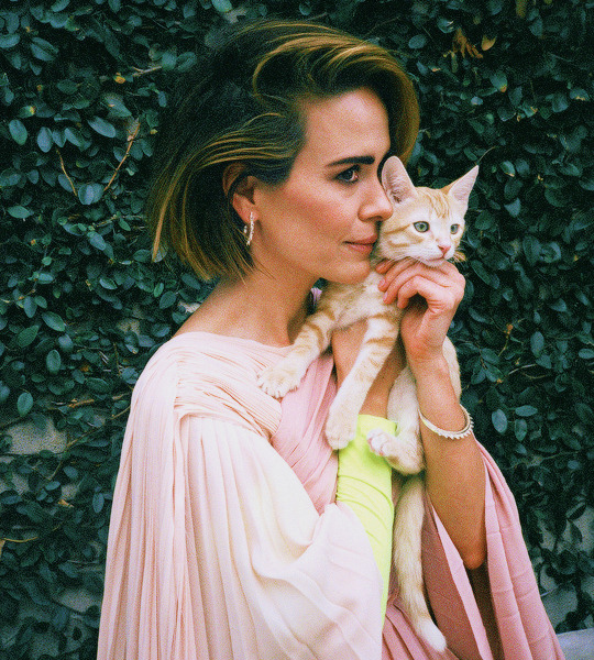 Sarah Paulson Photographed By Gia Coppola For