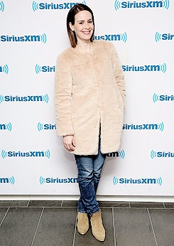 Sarah Paulson Visits The Siriusxm Studios On