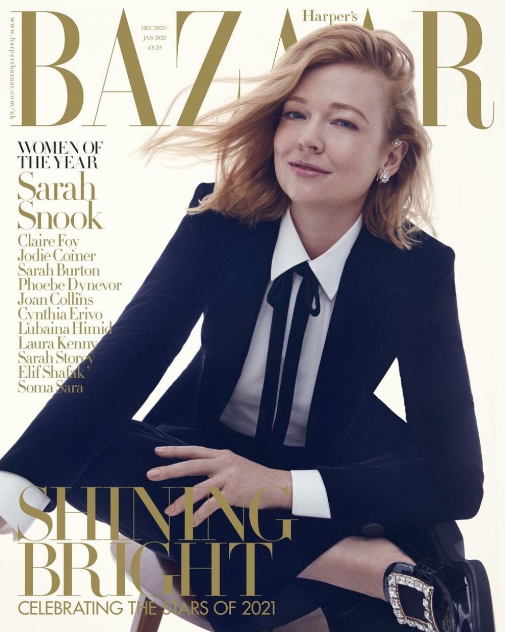 Sarah Snook For Harper S Bazaar Magazine December 2021 January