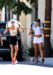 Scarlet Sophia Stallone Outdoor Workout Session West Hollywood