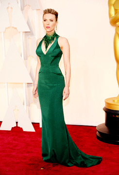 Scarlett Johansson At The 87th Annual Academy