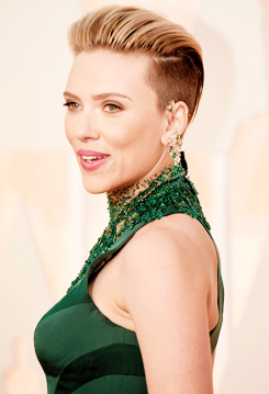 Scarlett Johansson At The 87th Annual Academy