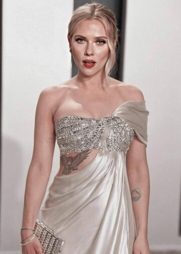 Scarlett Johansson At The Oscars Party 2020 Hot