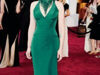 Scarlett Johansson Attends The 87th Academy Awards