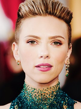 Scarlett Johansson Attends The 87th Academy Awards