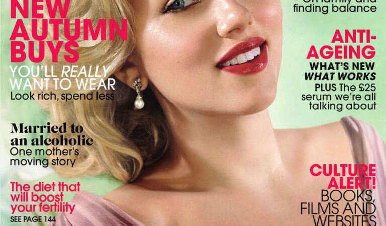 Scarlett Johansson Easy Living Magazine Uk September 2012 Issue (4 photos)