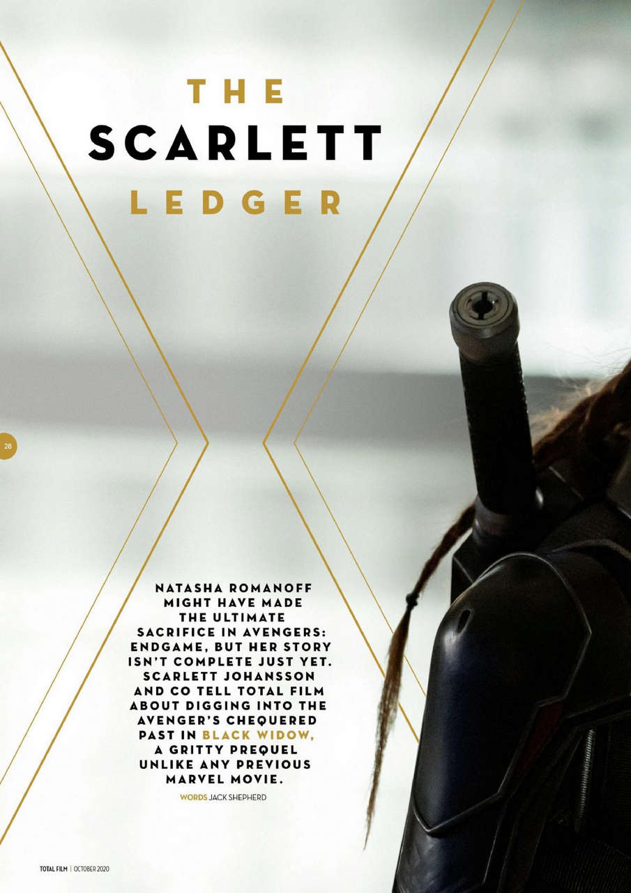 Scarlett Johansson Florence Pugh Total Film Magazine October