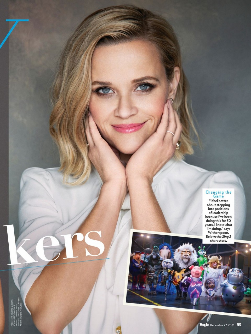 Scarlett Johansson Reese Witherspoon People Magazine December