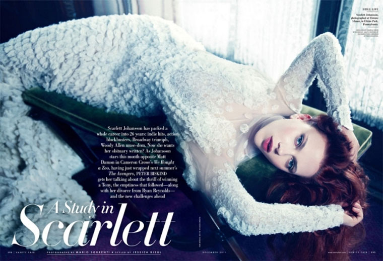 Scarlett Johansson Vanity Fair Magazine