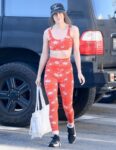 Scout Willis Heading Pilates Class West Hollywood