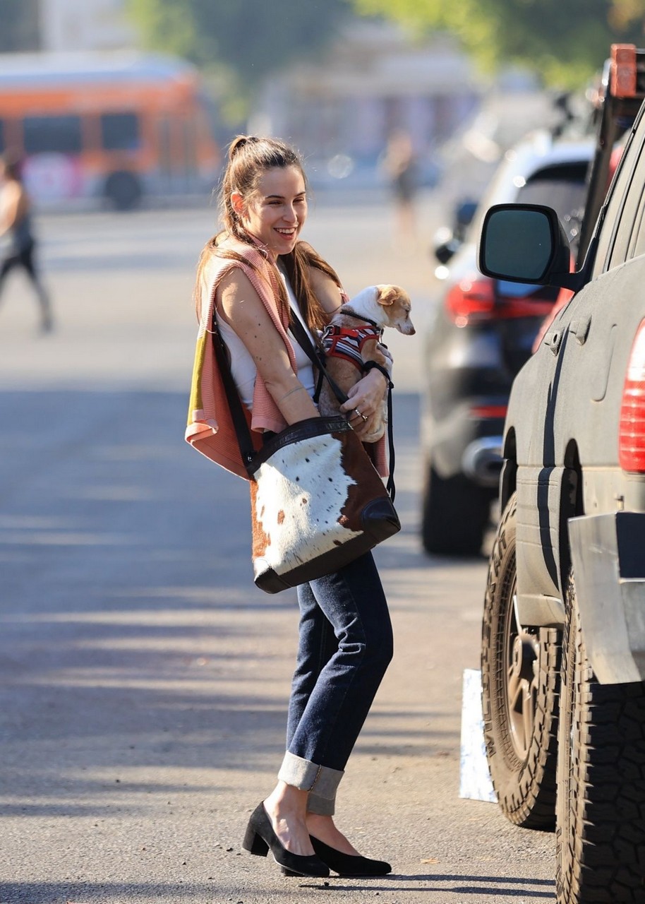 Scout Willis Out Shopping With Her Dog West Hollywood